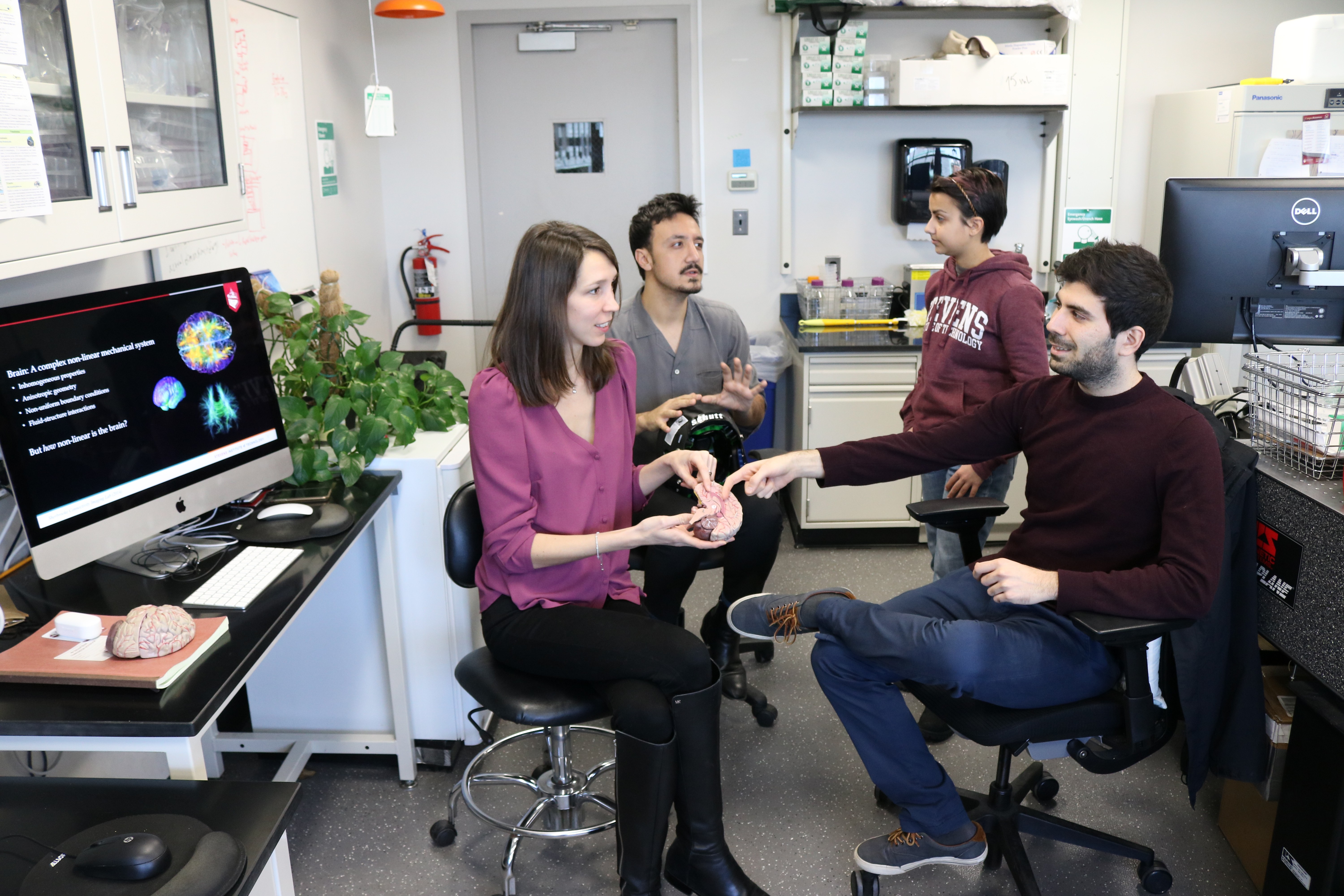 Students in the Kurt lab