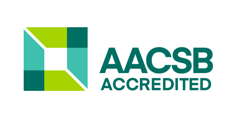 AACSB (Association to Advance Collegiate Schools of Business) logo