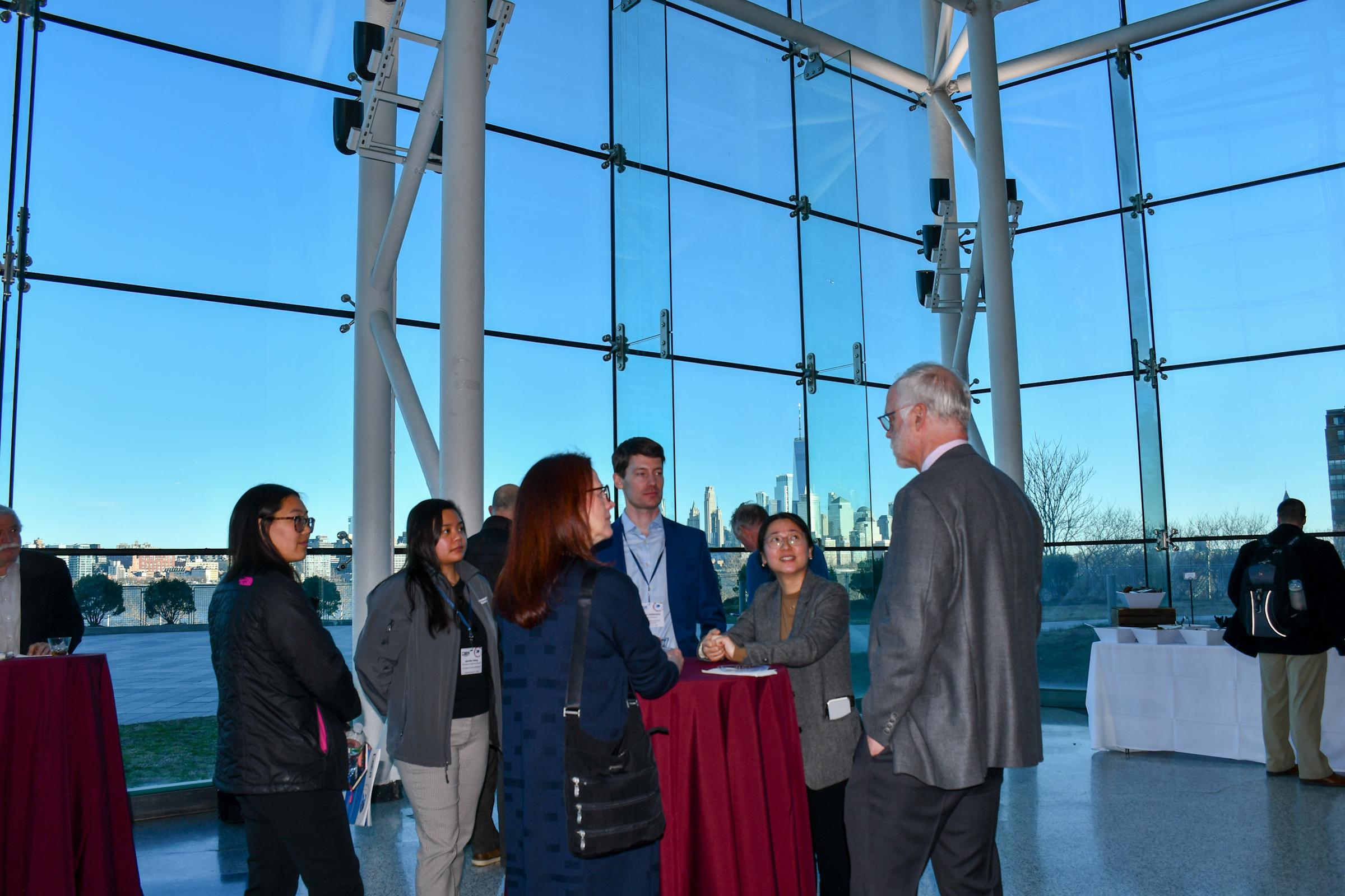 Guests mingling at CSER 2023
