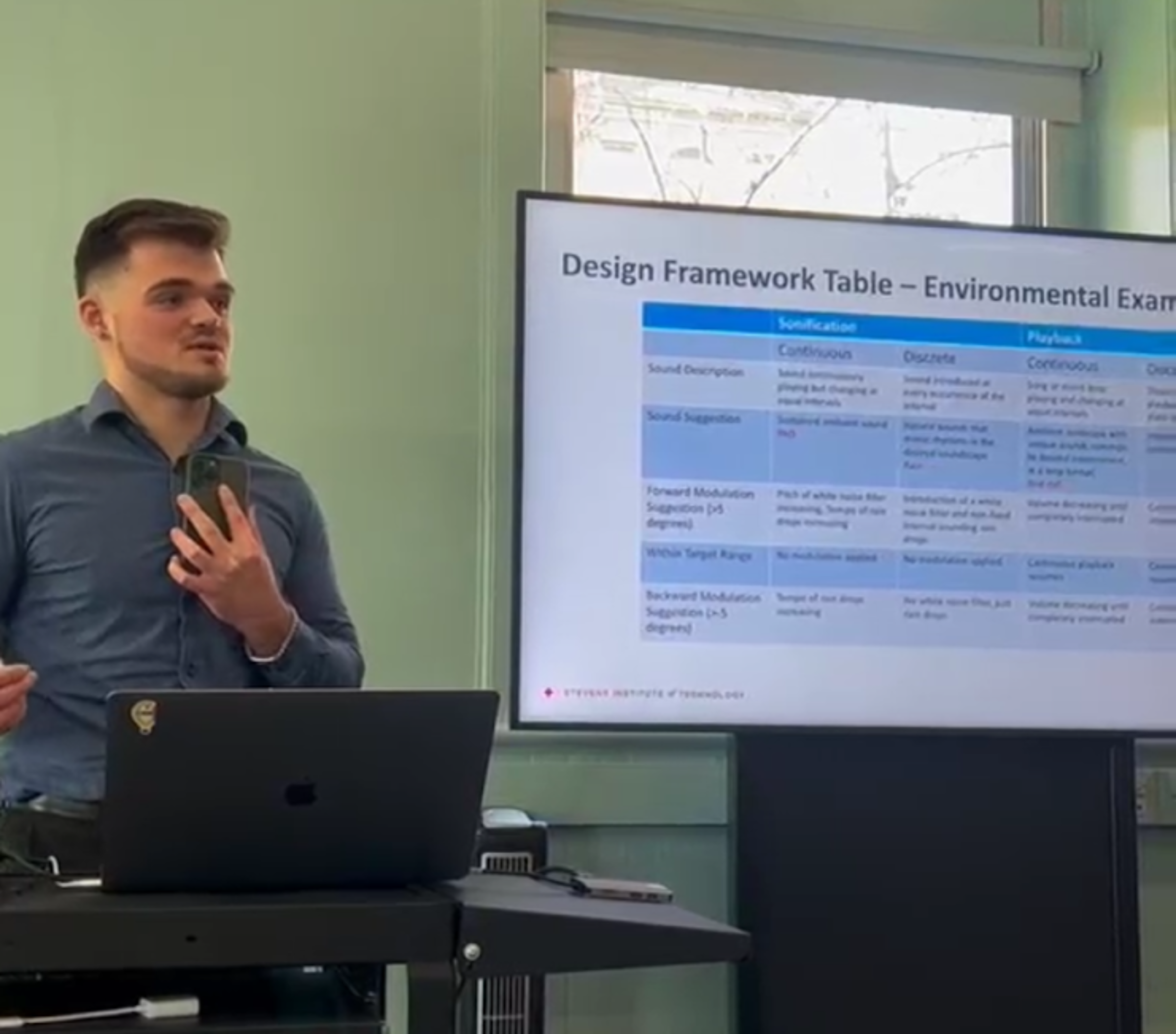 Master's student Zachary Marvin, biomedical engineering