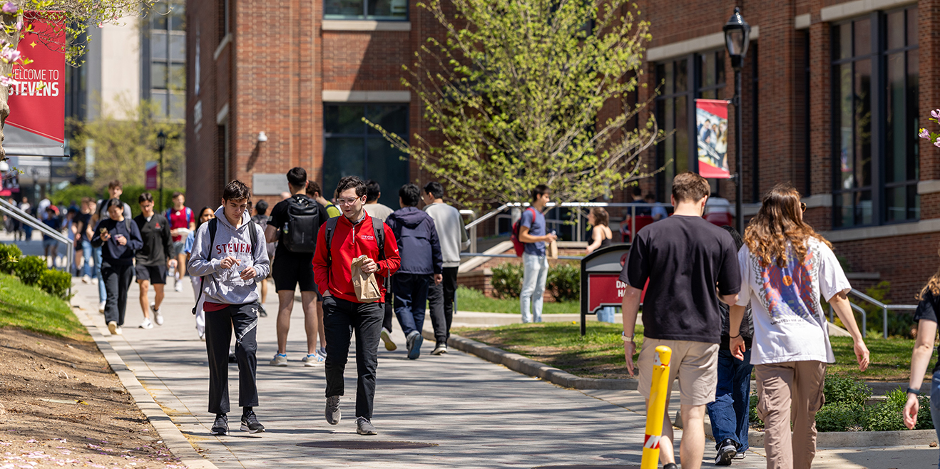 Campus Students Whitpenn Walking