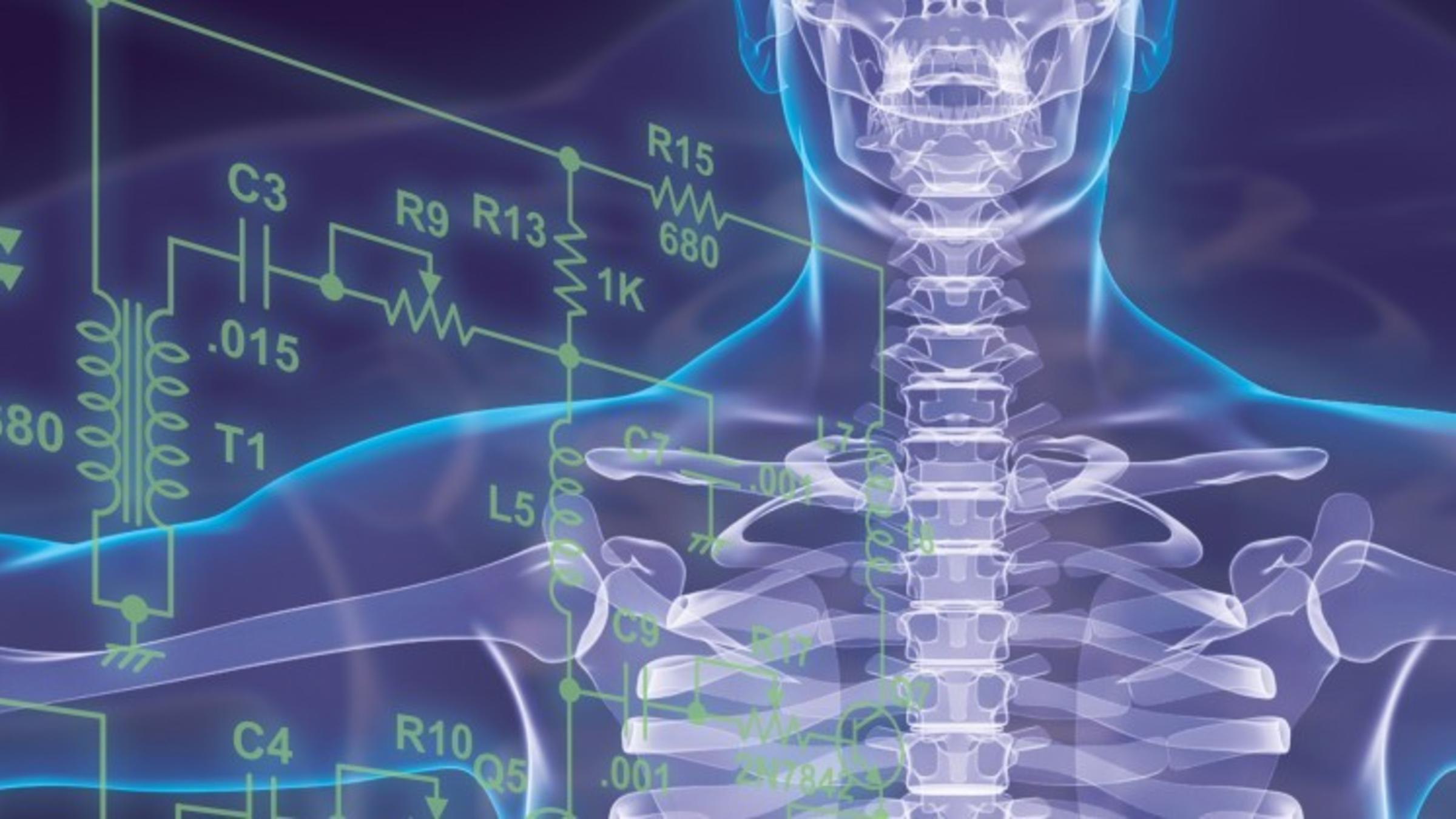 abstract biomed image