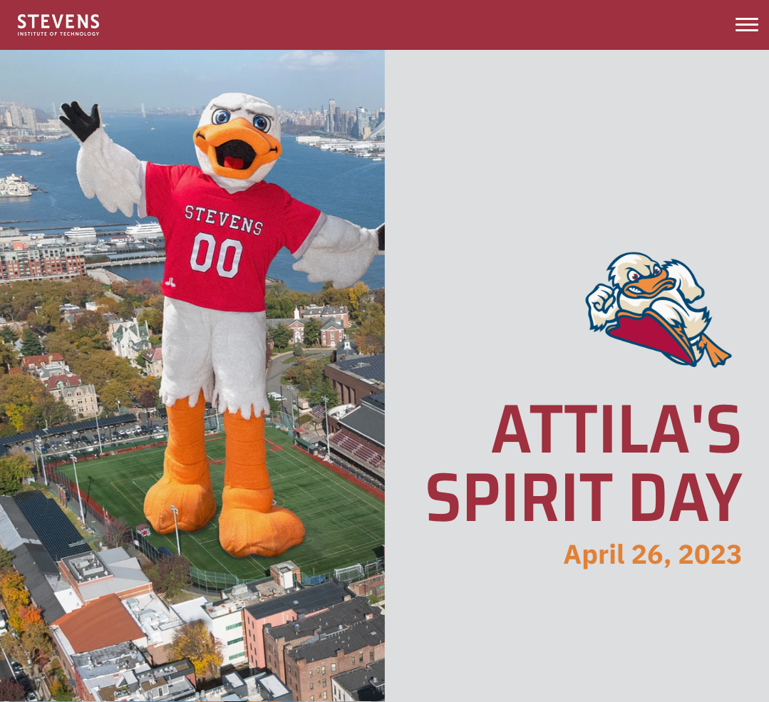Attila Spirit Day Microsite