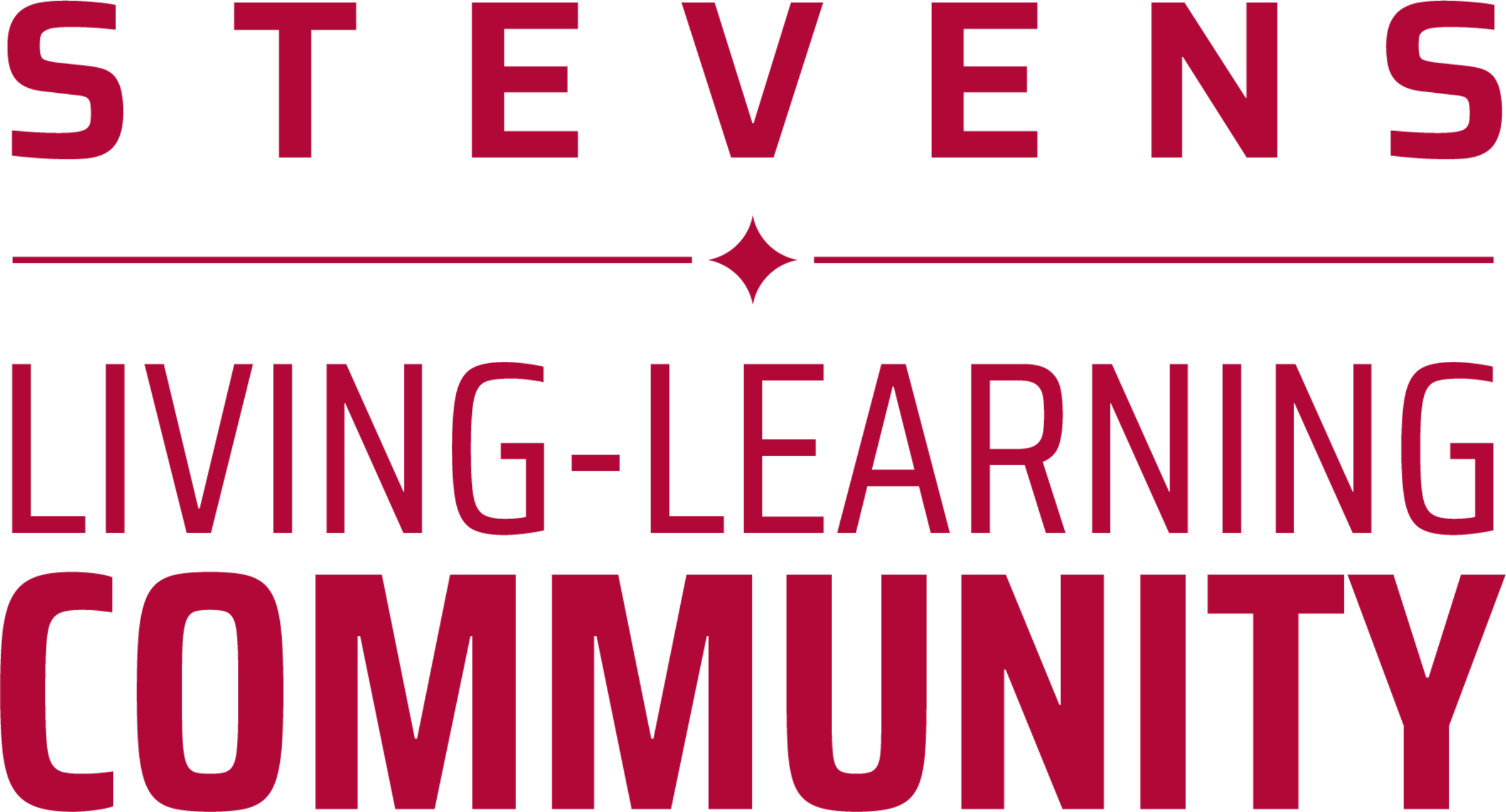Living Learning Community Logo in Red