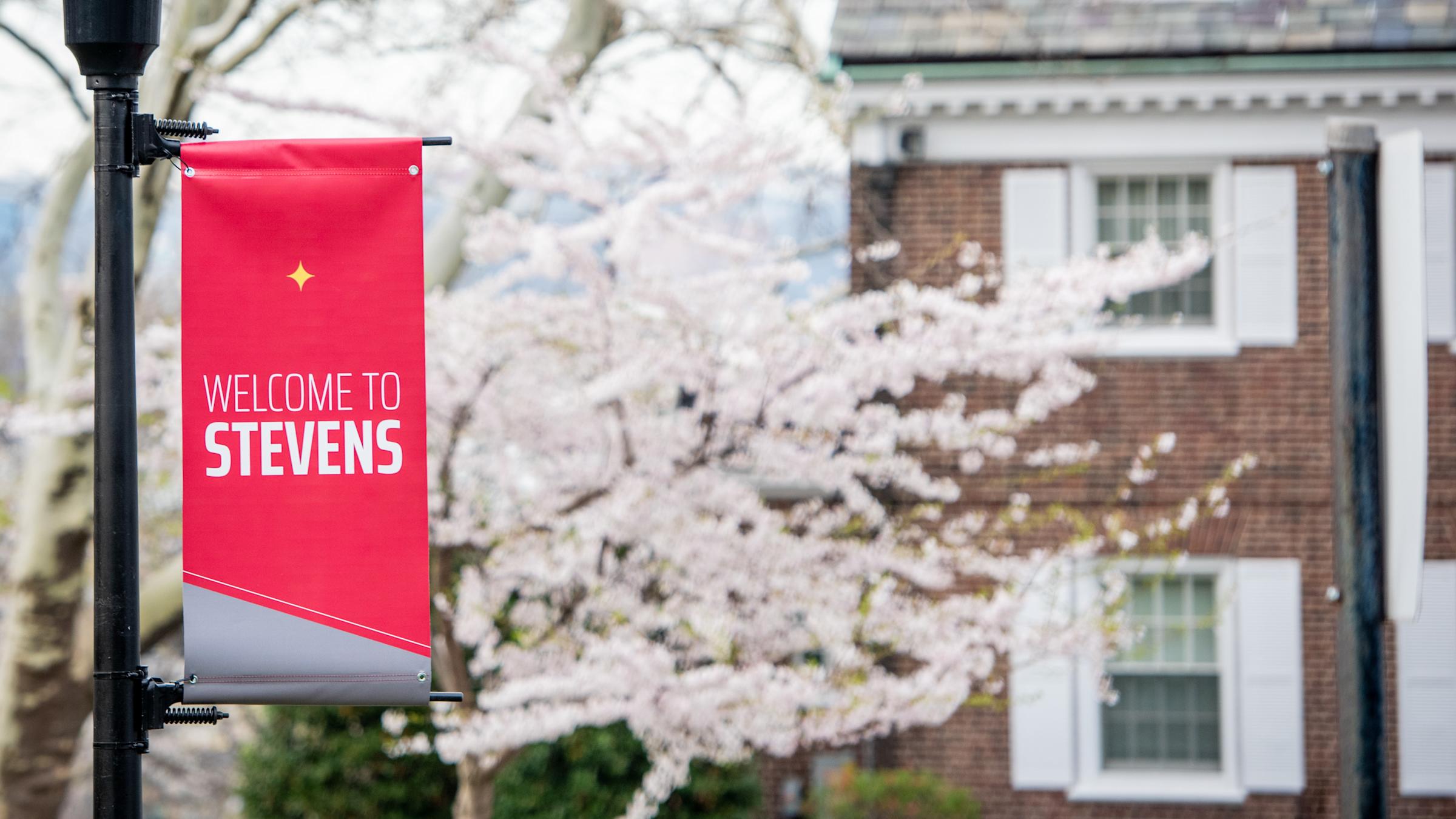 Banner saying Welcome to Stevens