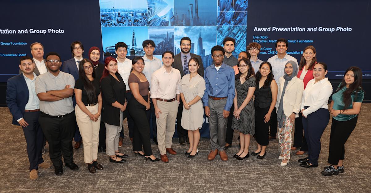 Group shot of CME Scholarship 2024 recipients