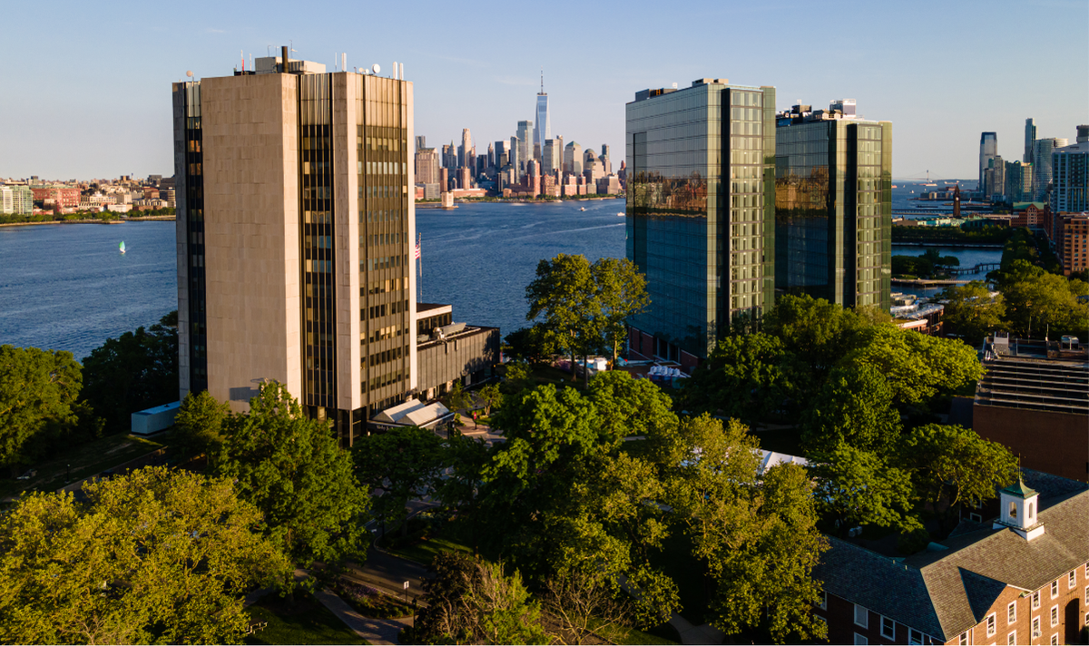 Stevens campus aerial photo