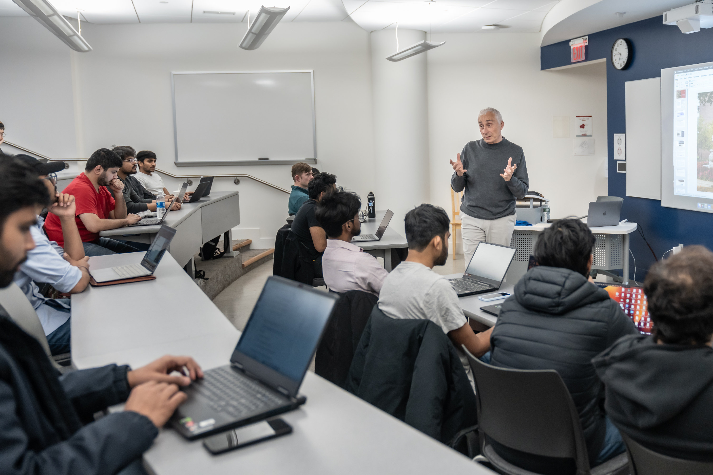 Christopher Asakiewicz teaching
