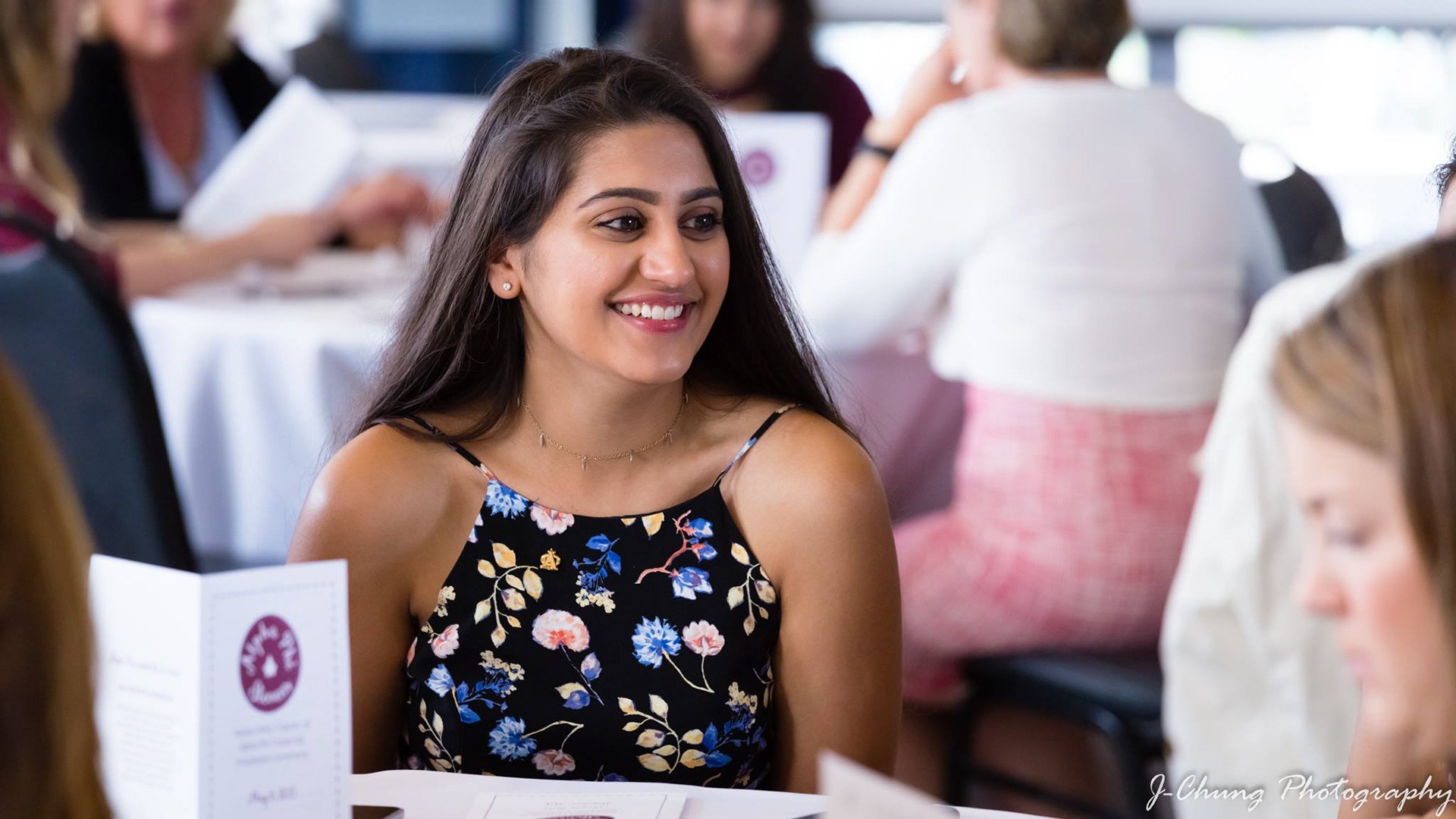 Three quarter shot of Moenika Chowdhury