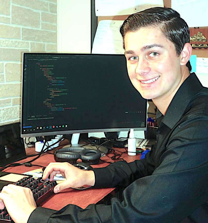 Stevens student Andrew D'Angelo 