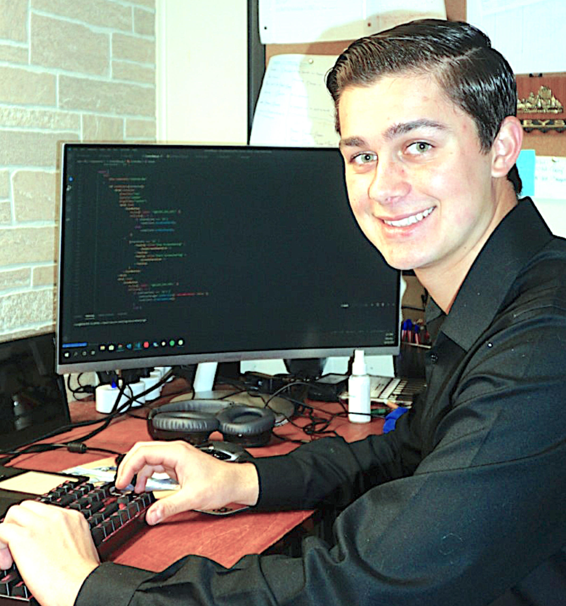 Stevens student Andrew D'Angelo