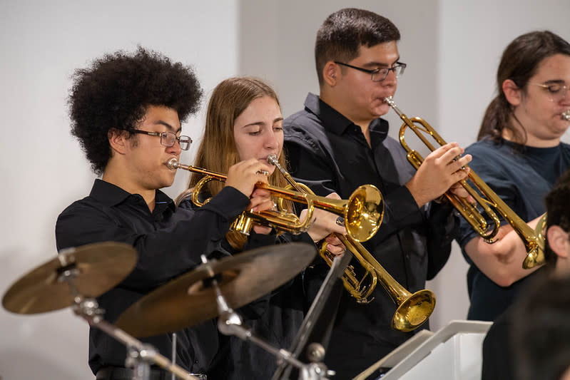 Cityscape Serenade: An Afternoon with the Stevens Jazz Band
