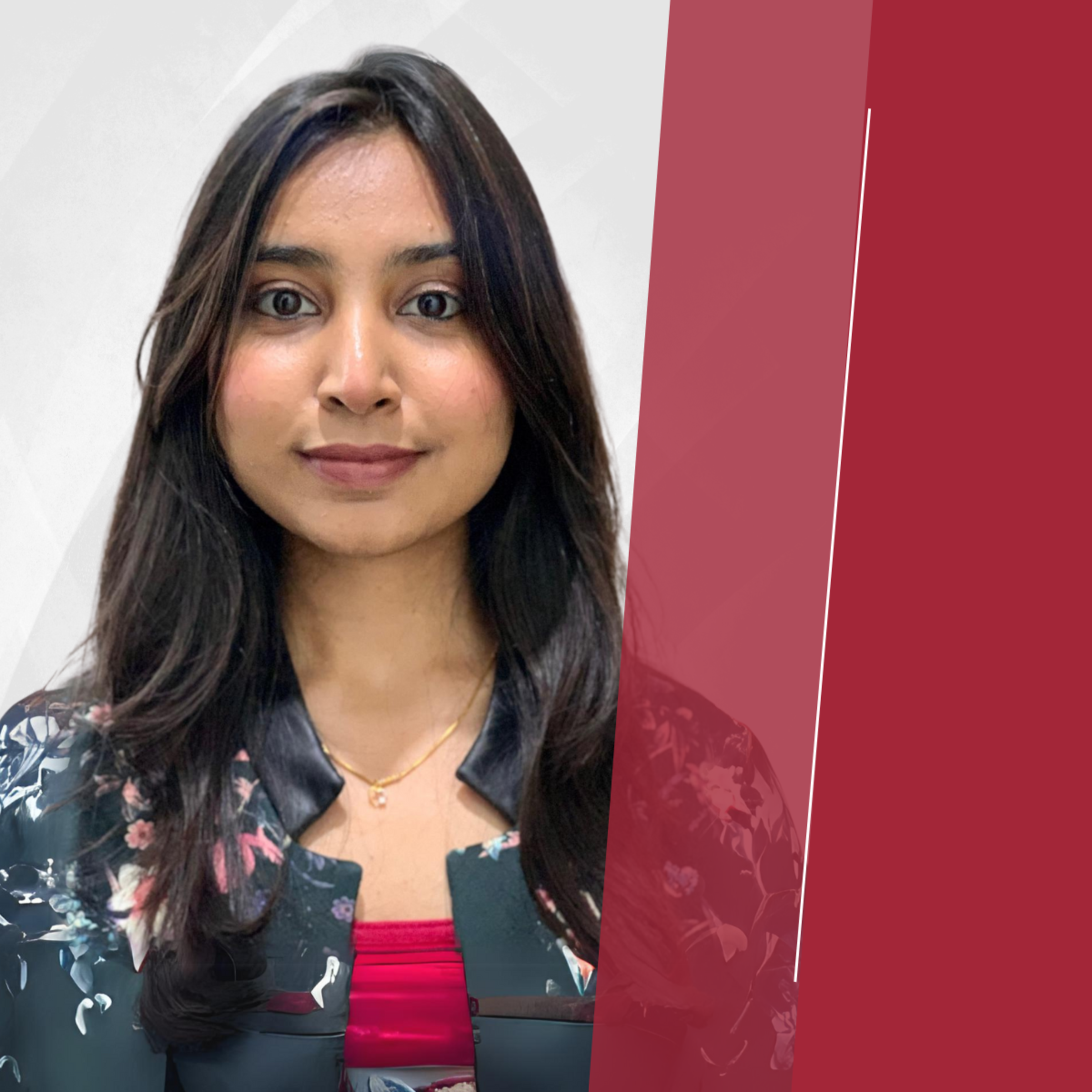 Ashmi Parmar, international master's student studying Software Engineering