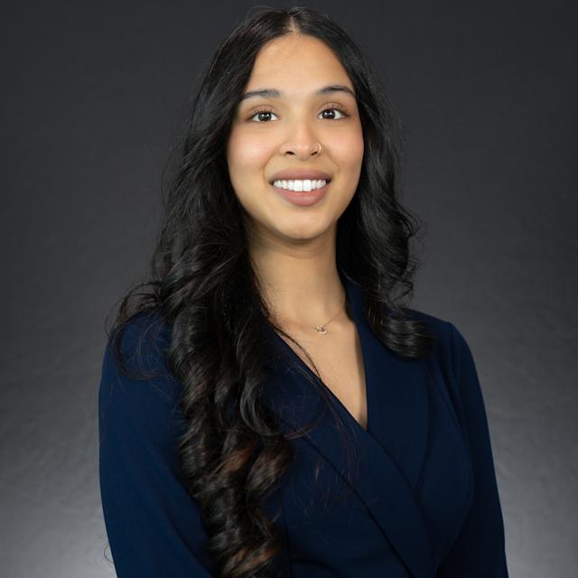 Headshot of Sofia Udaipurwala wearing professional attire