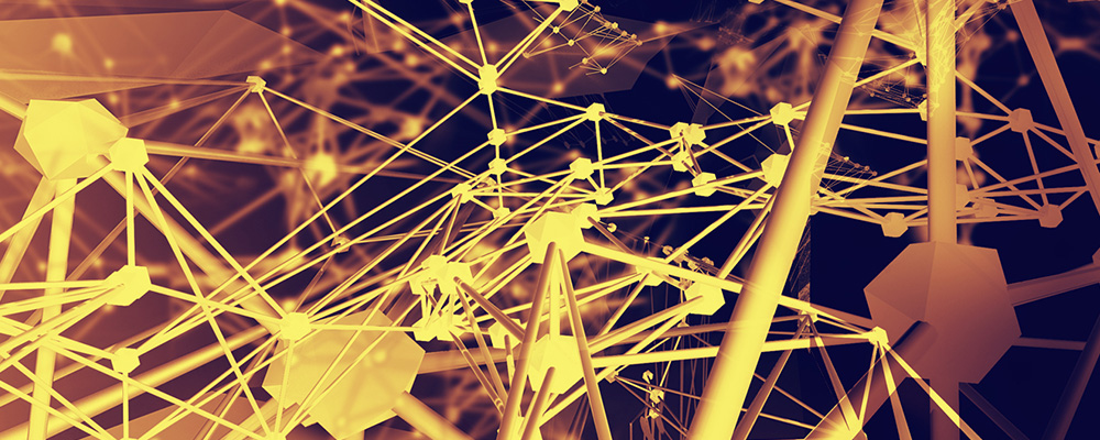 abstract image of materials at a molecular level