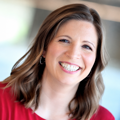 Marybeth Lynch ’00 headshot, enhanced by AI