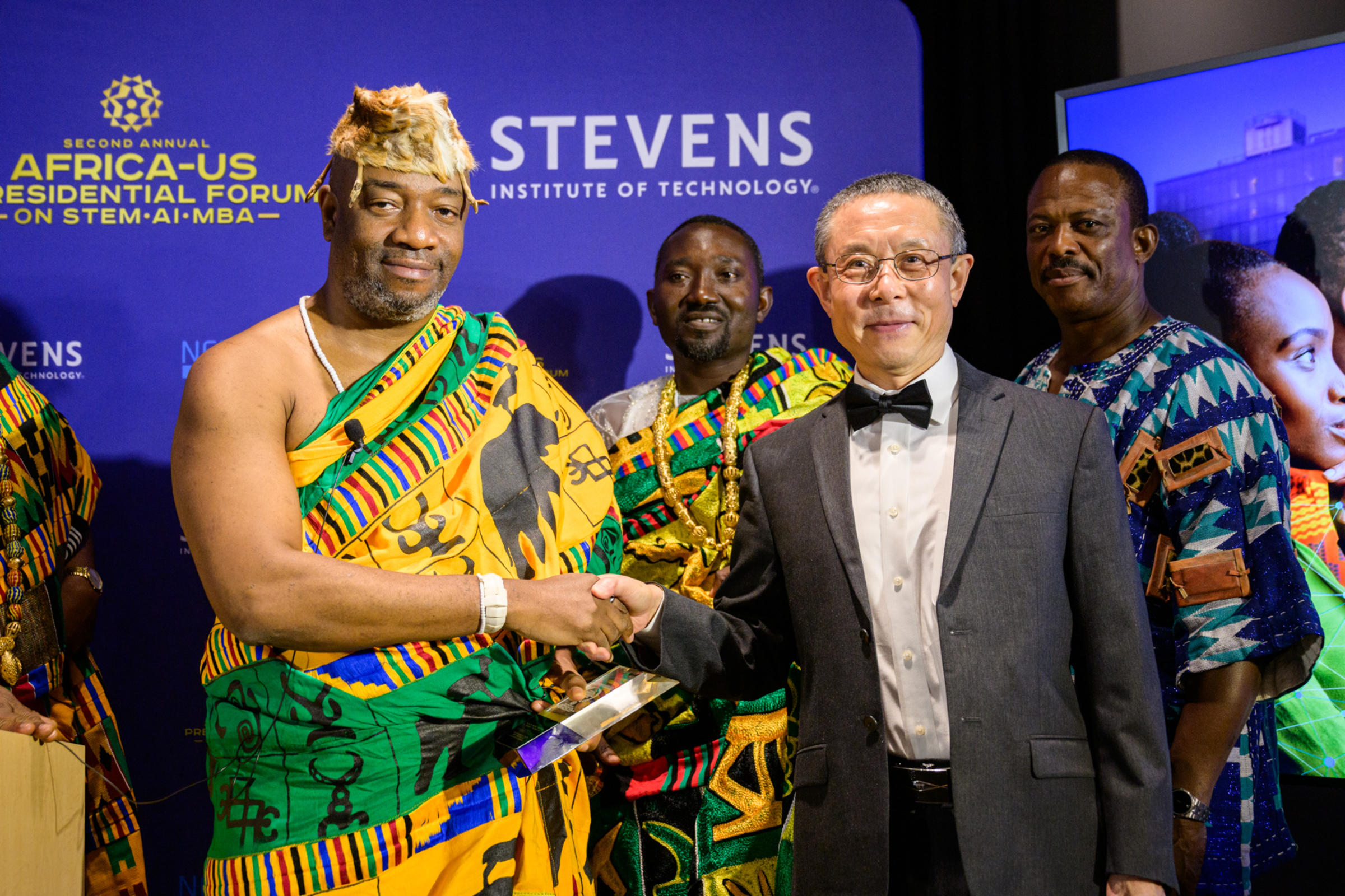 Africa-US Presidential Forum on STEM, AI, MBA - HRM King Tackie Teiko Tsuru II