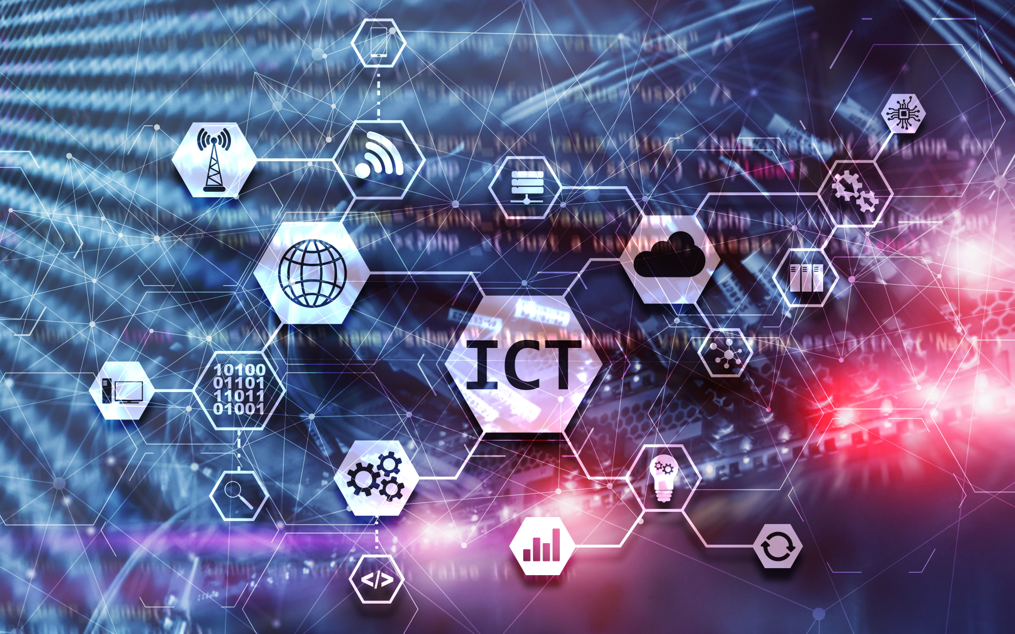 Abstract depiction of computing