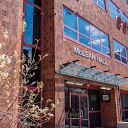 Exterior of McLean Hall.
