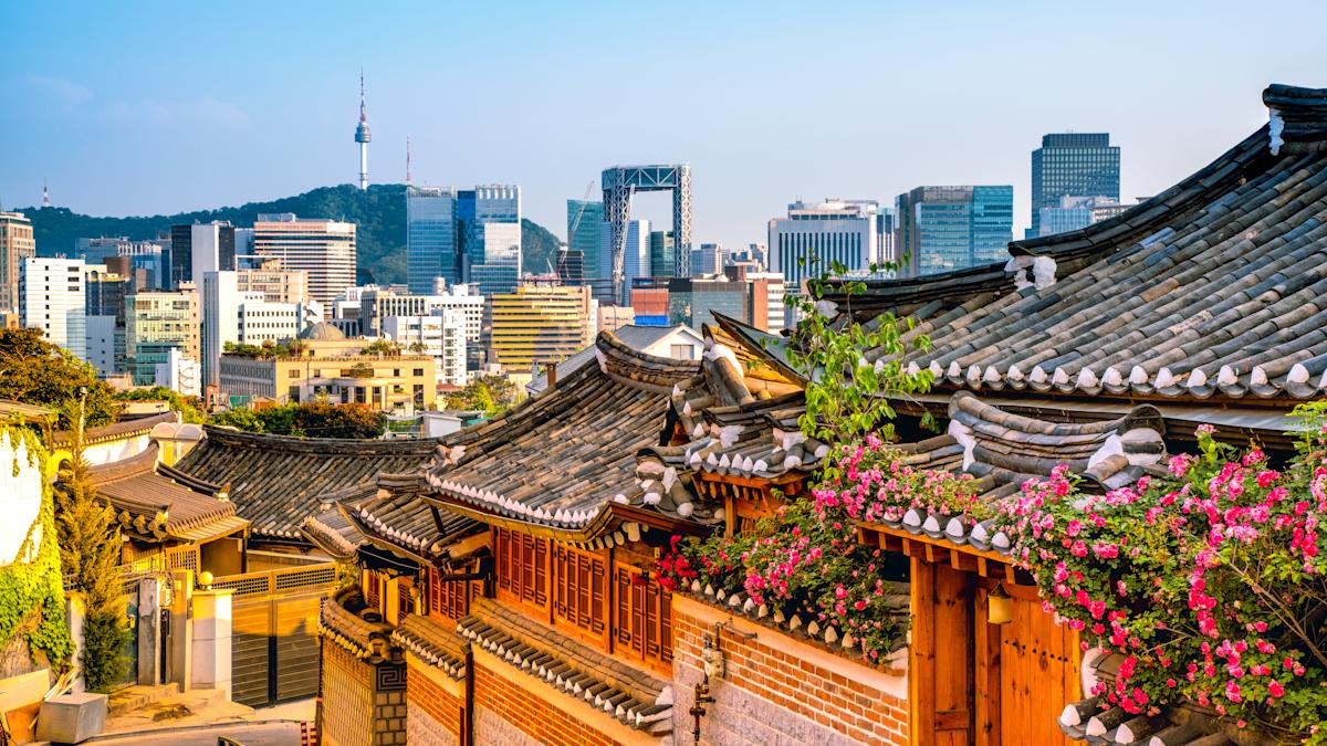 Seoul Korea Skyline