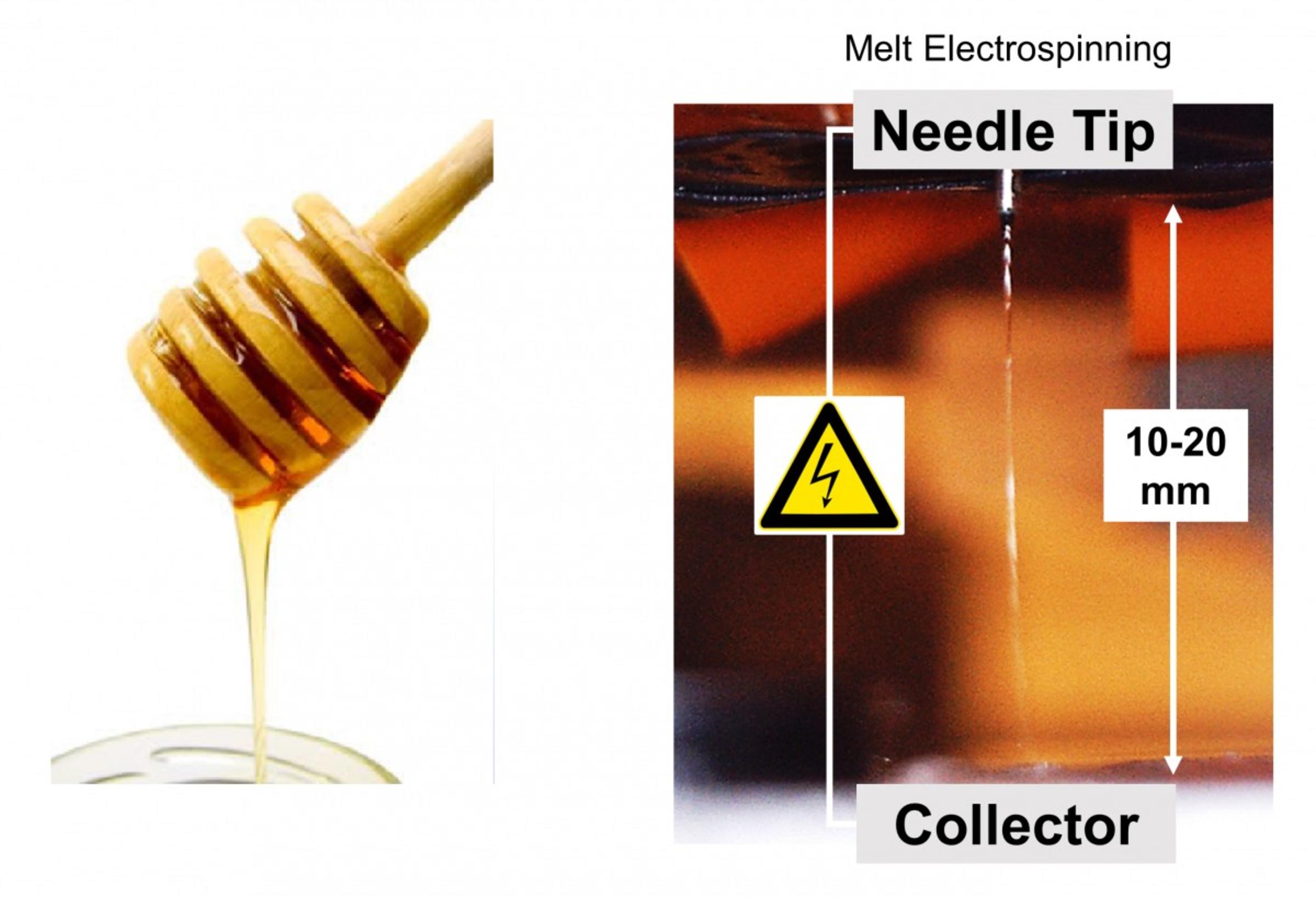 A model of the honeydripper-style needle