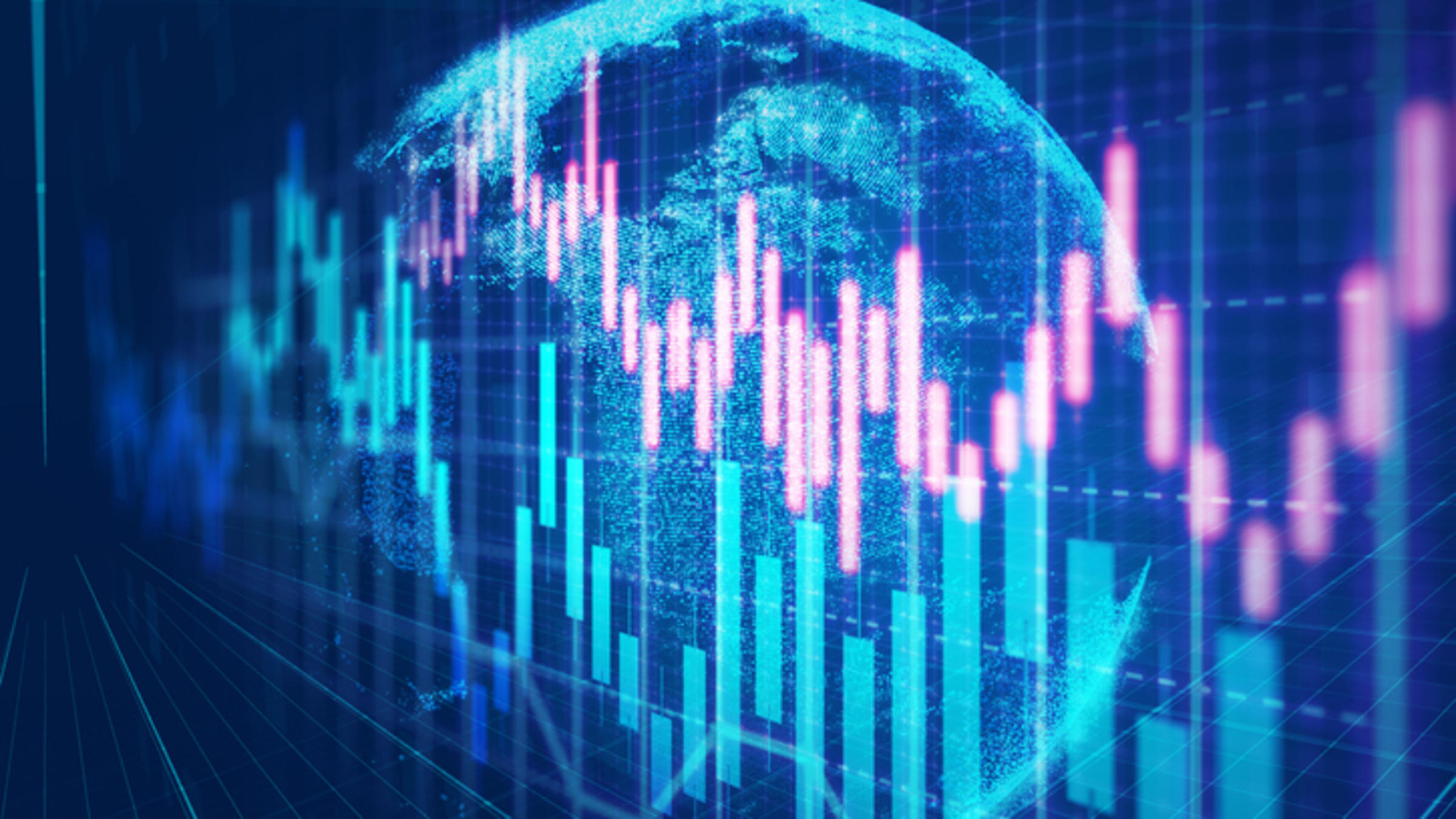 illustration of graphs and world