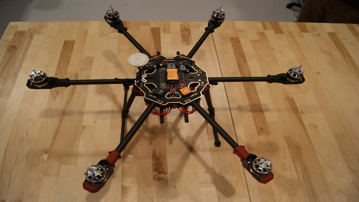 the drone delivery unit
