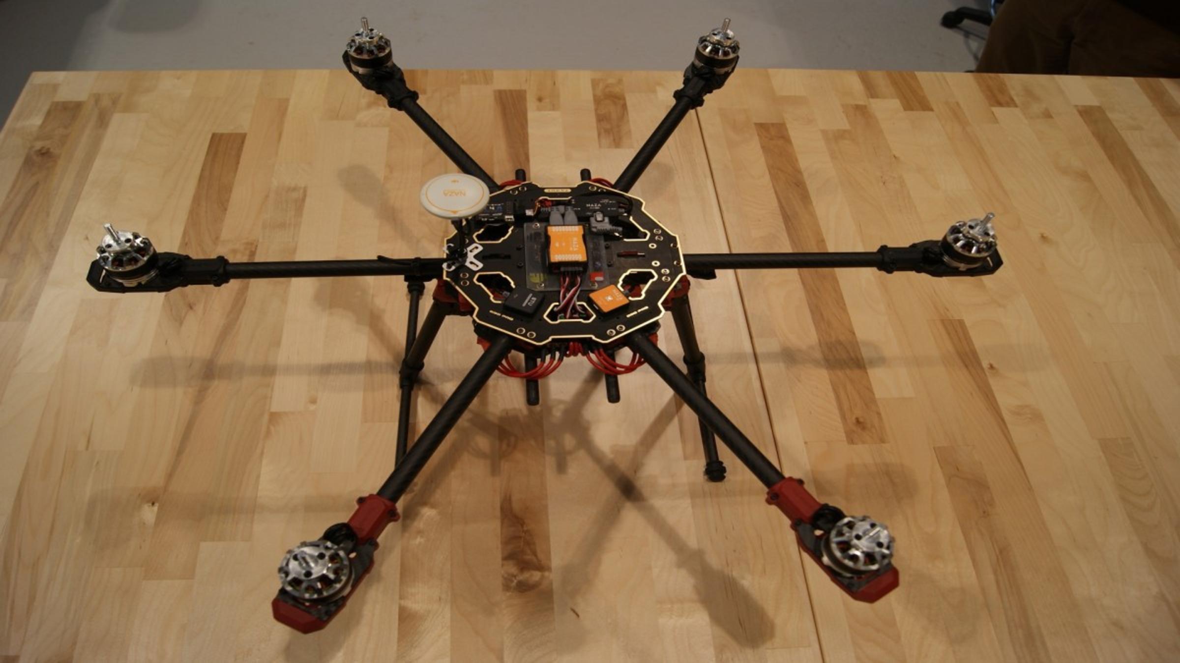 the drone delivery unit