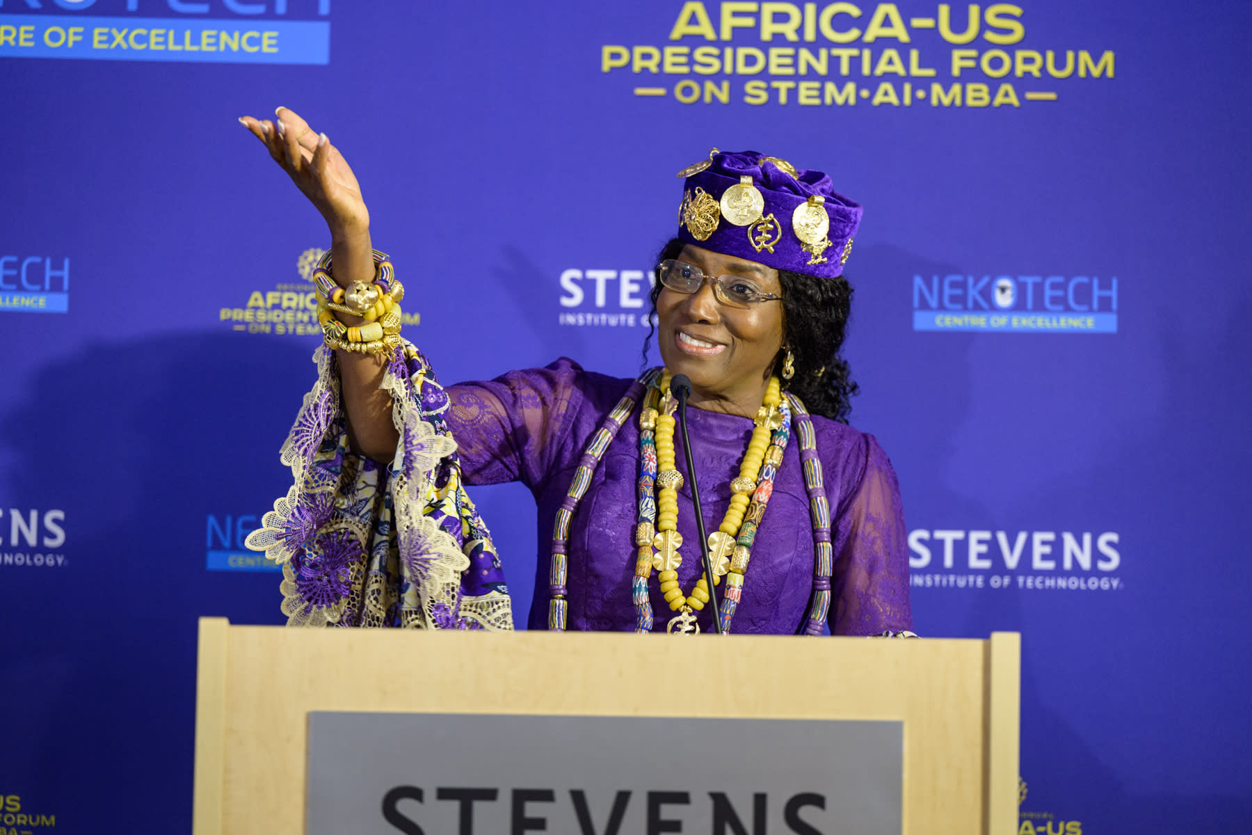 Africa-US Presidential Forum on STEM, AI, MBA - H.E. Rev. Dr. Princess Ocansey 