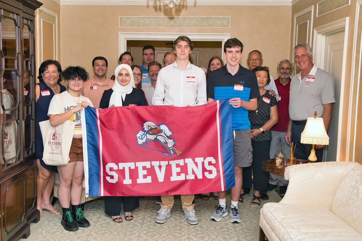 New students gather at a New Student Send-Off in Washington, D.C.