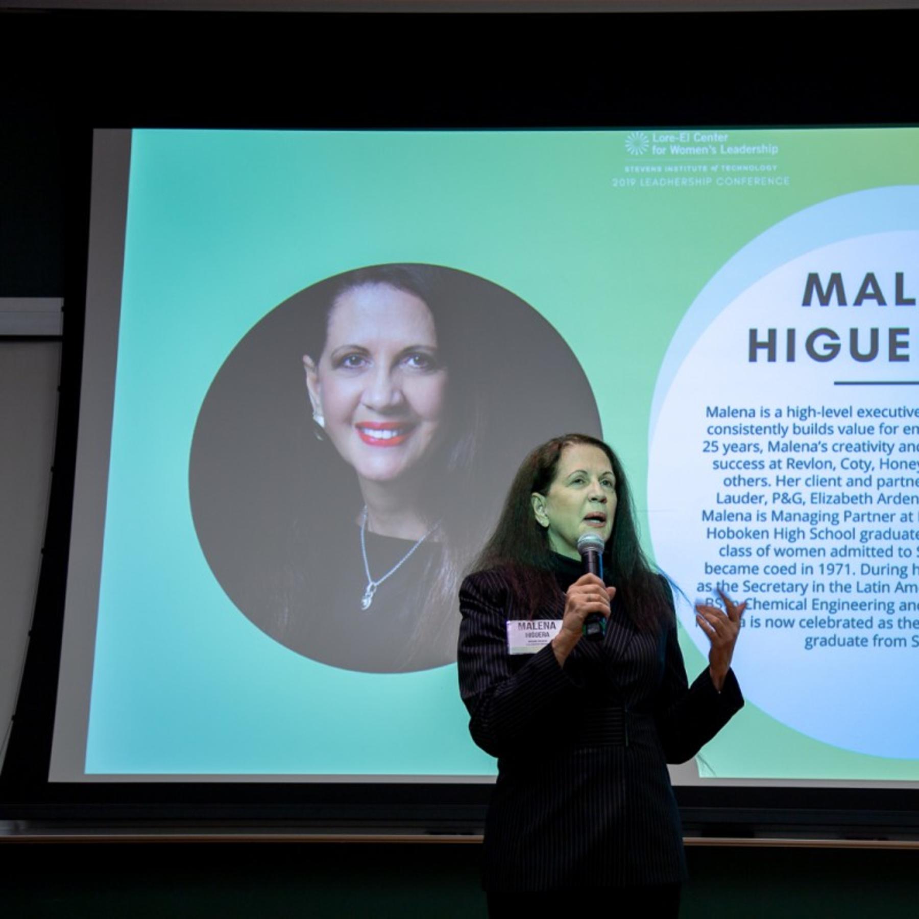 Malena Higuera '75