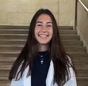 A portrait of Paulina Georgoutsos. 