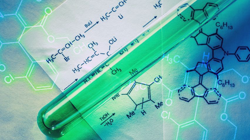 Chemical Formulas highlighted