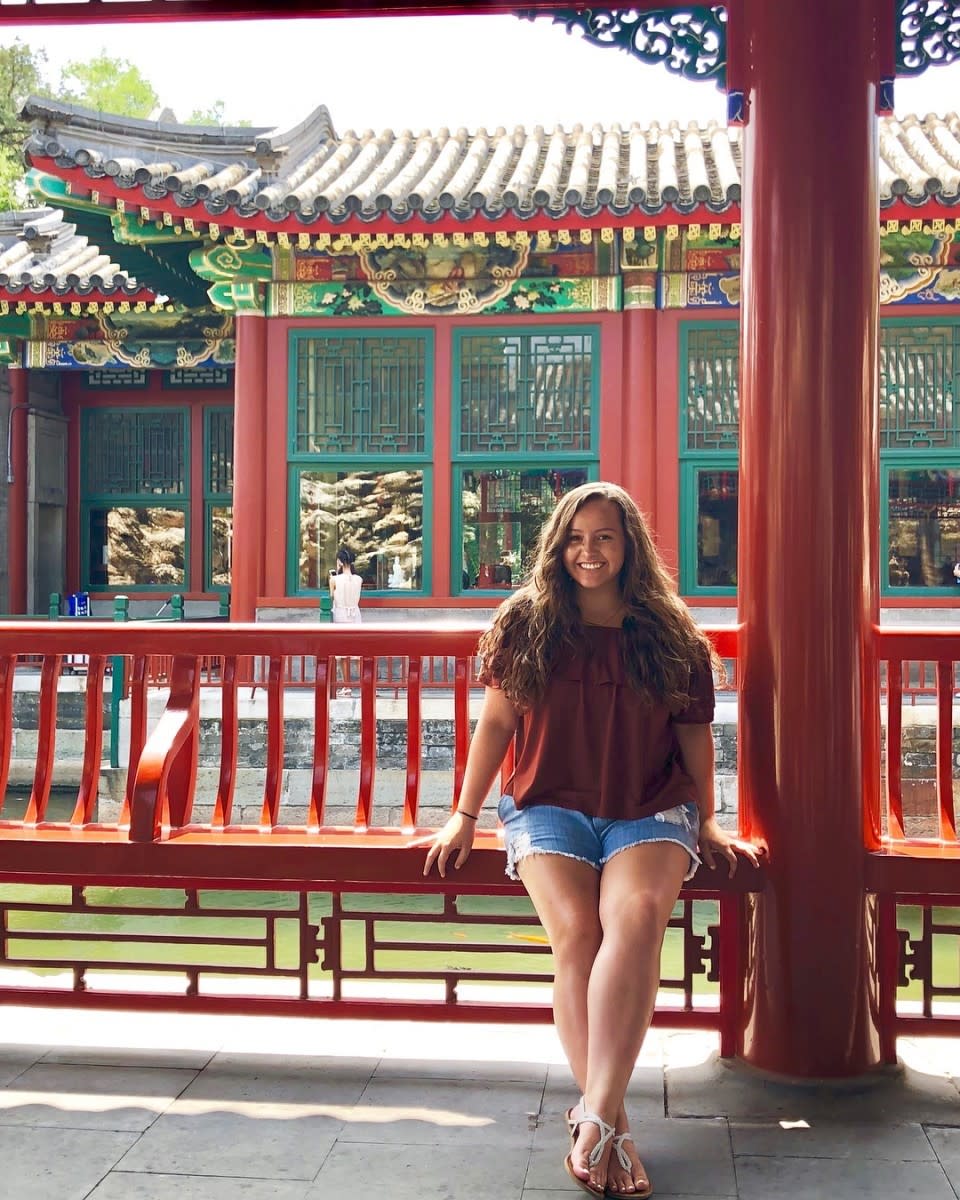 Mary McNeil in China