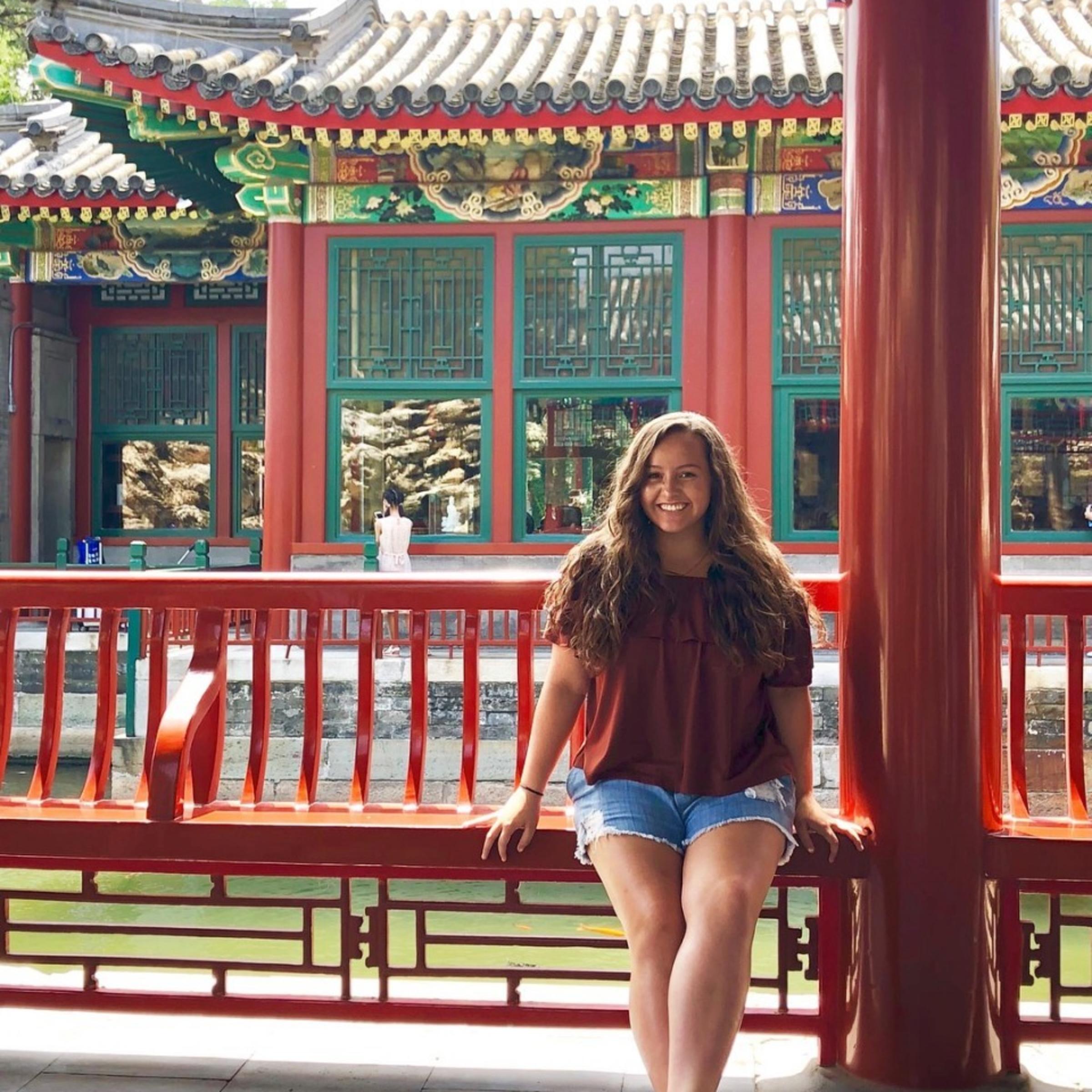 Mary McNeil in China