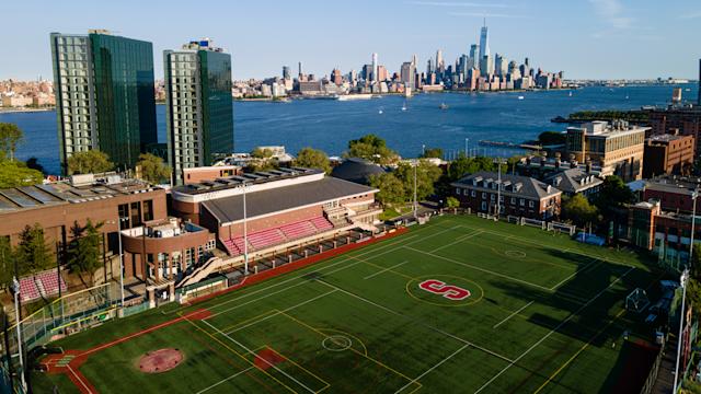 Stevens campus aerial photo