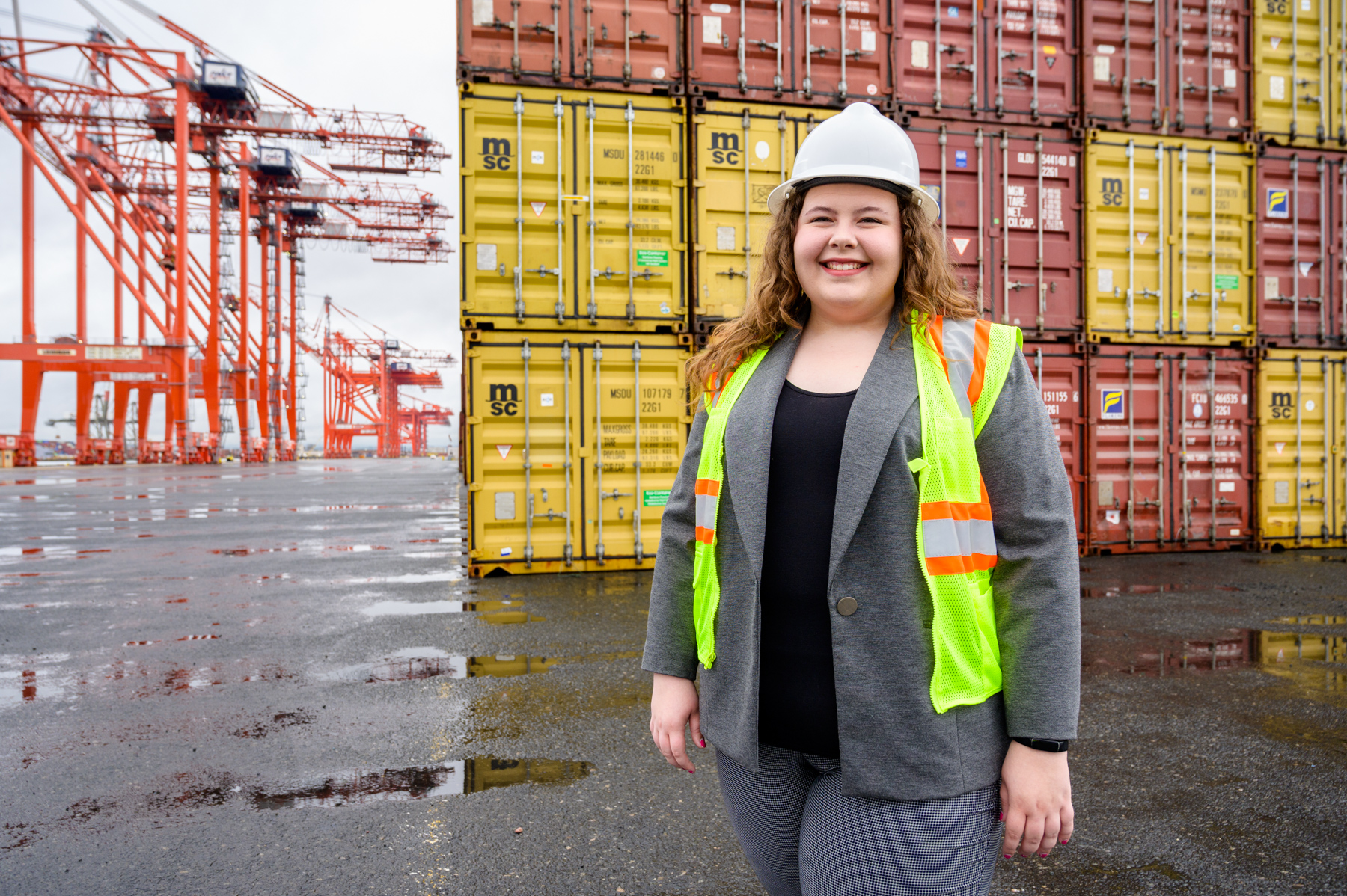 Stevens graduate student Samantha Weckesser