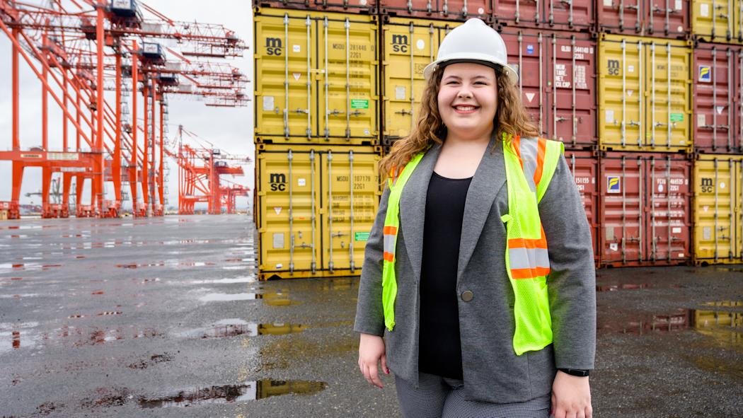 Stevens graduate student Samantha Weckesser