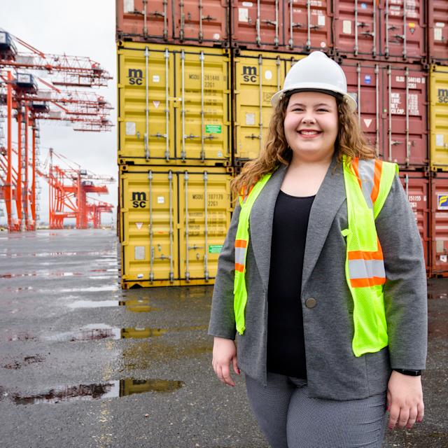 Stevens graduate student Samantha Weckesser