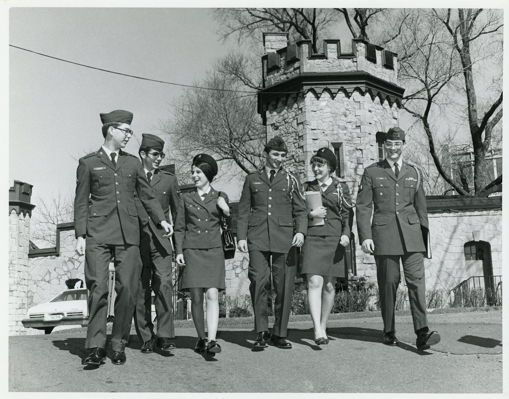 World War II Navy Engineers on Campus