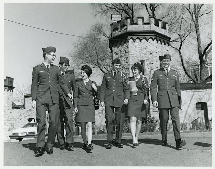 World War II Navy Engineers on Campus