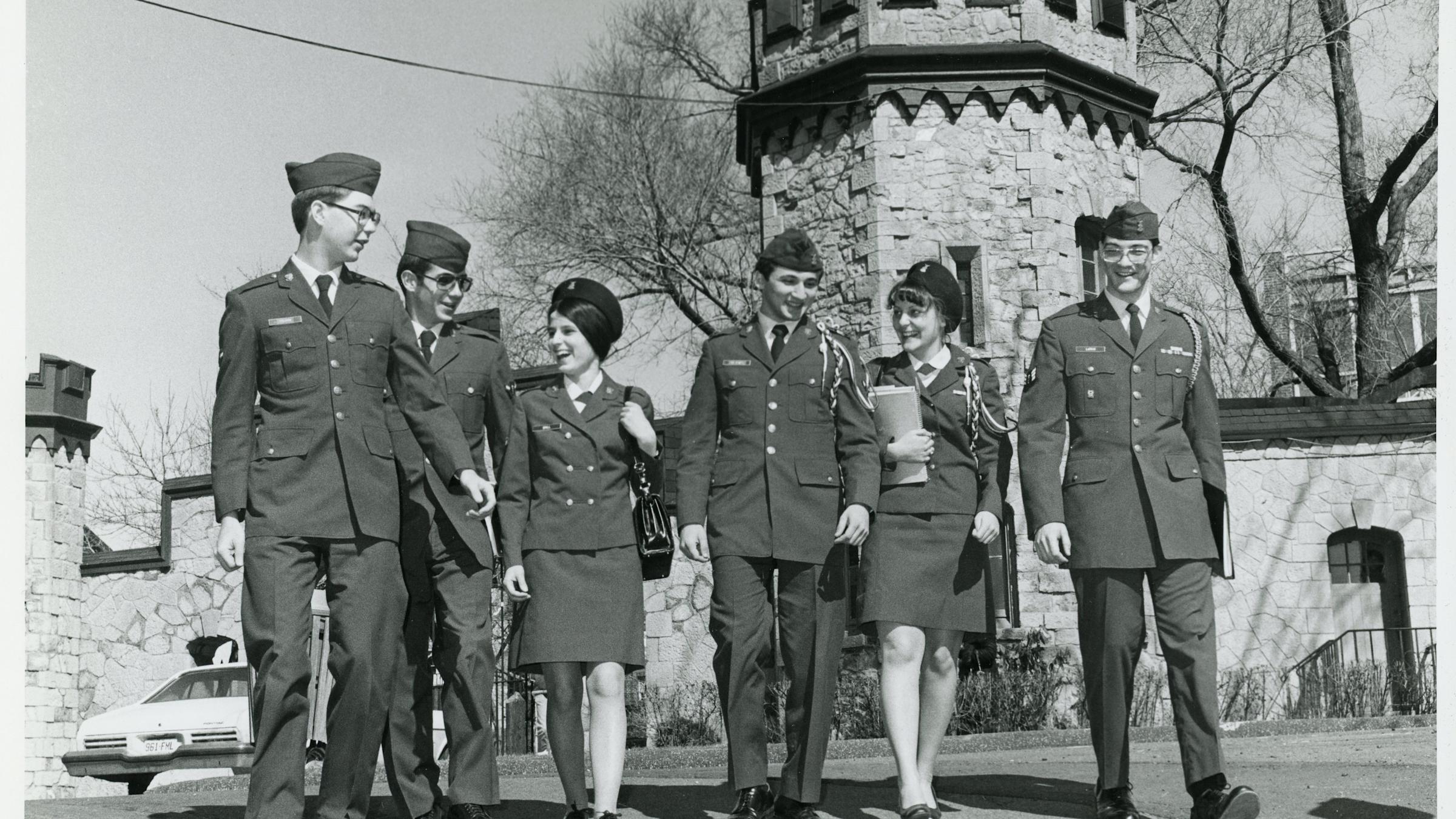 World War II Navy Engineers on Campus