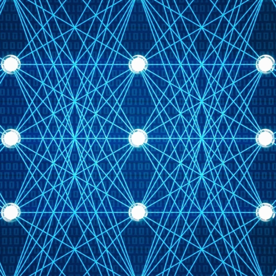 Artificial Intelligence Neural Network.