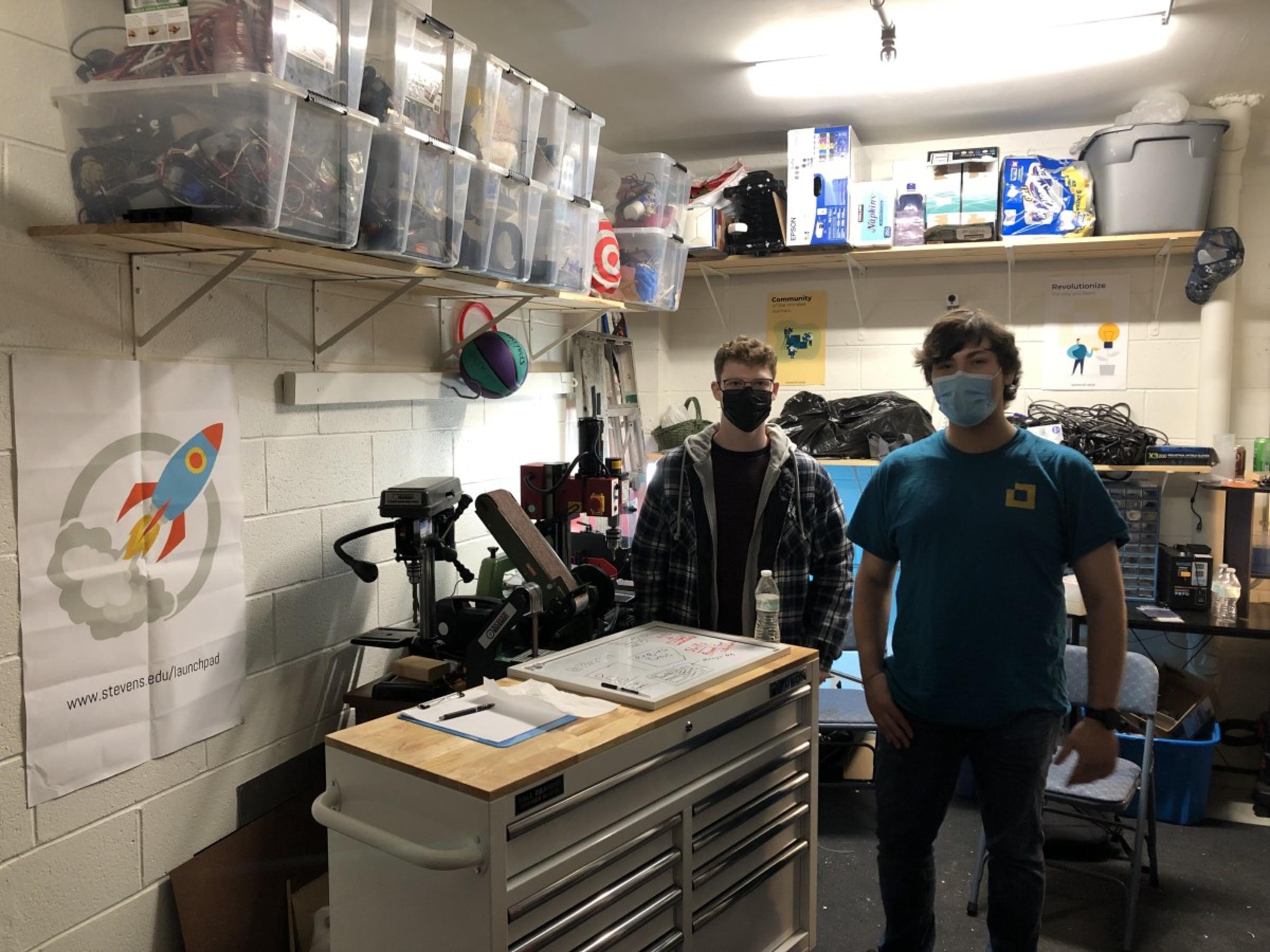 Students in workshop