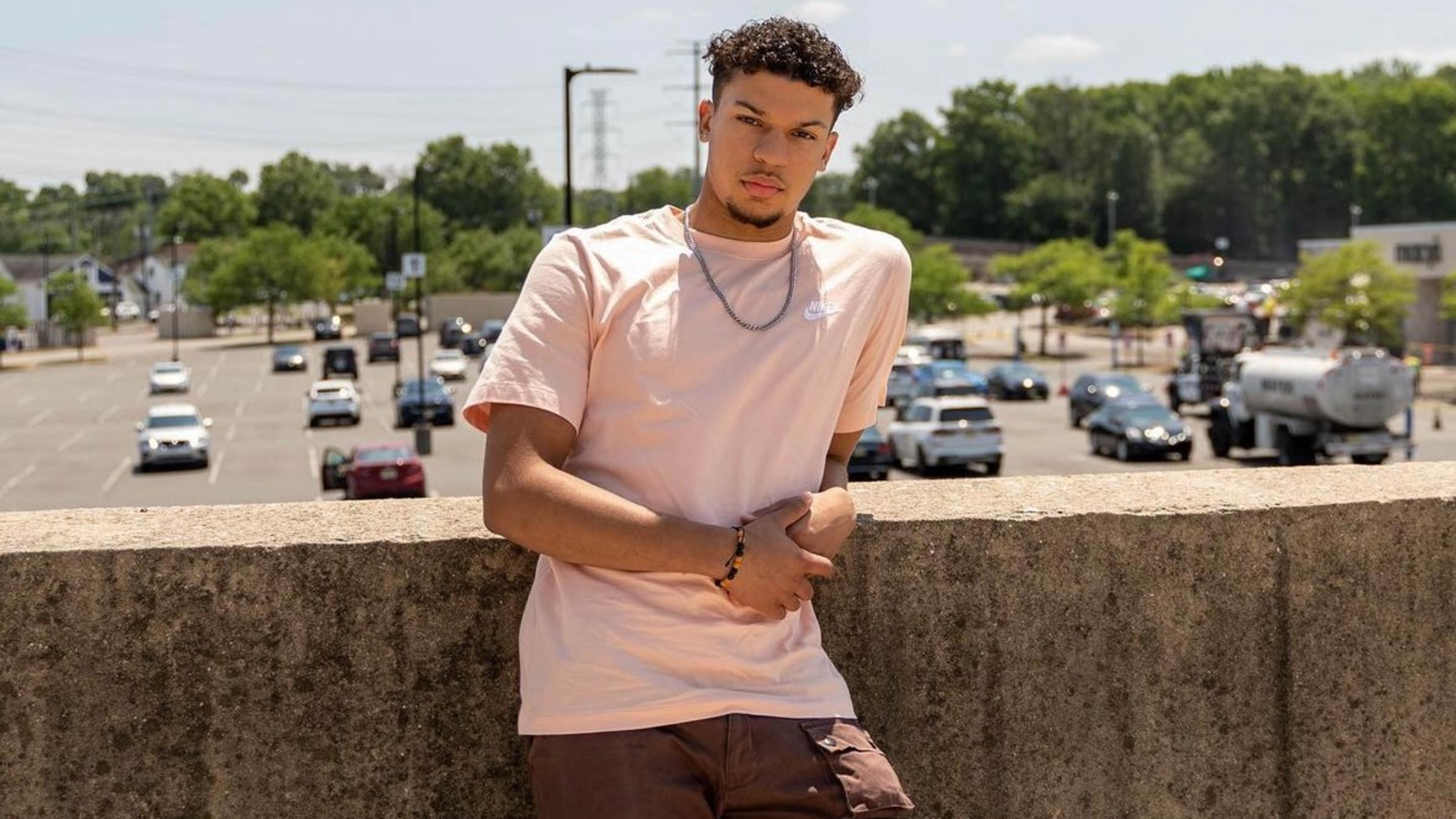 Franco-Wadley Posing Outside