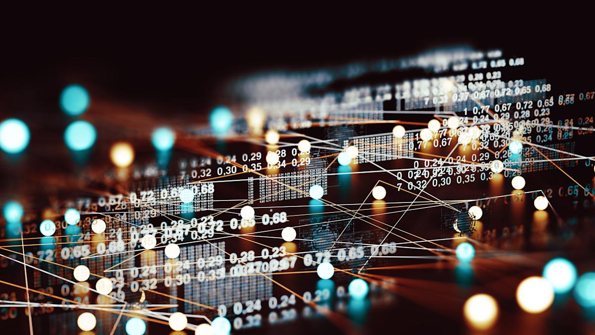 Abstract image of data