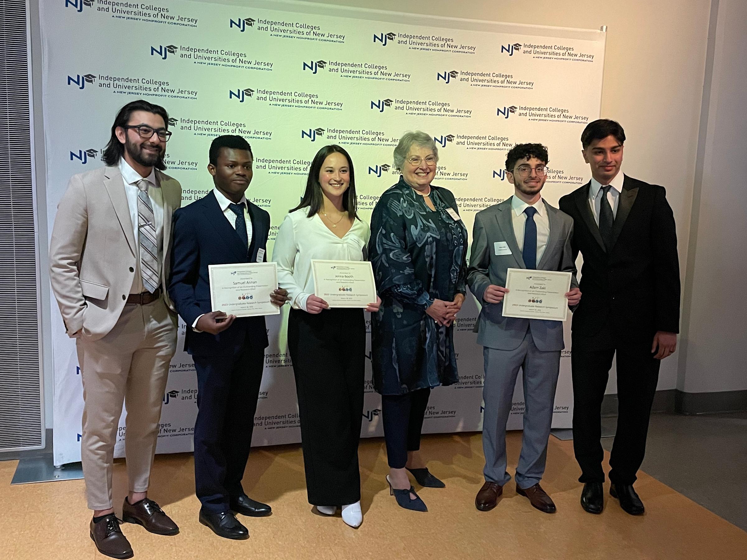 Paliwal's students presenting at a conference