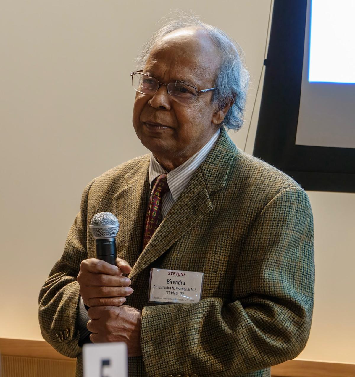 Birendra “Ben” Pramanik M.S. ’73 Ph.D. ’77