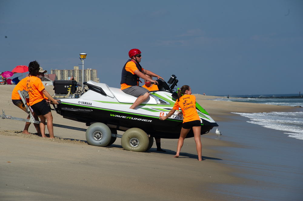 Davidson Laboratory Marine Observation Group jetski research vessel