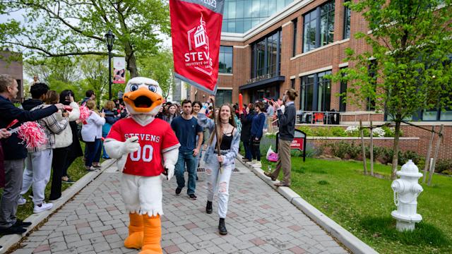Students participate in Wittpenn Walk tradition with Attila